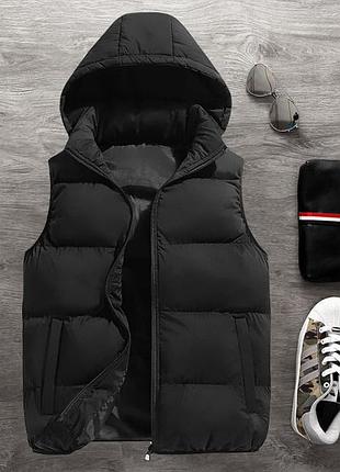 Чоловіча жилетка якісна тканина зручна на осінь