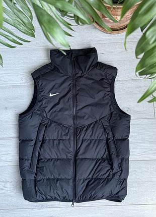Пухова жилетка nike безрукавка
