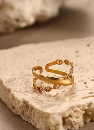 Каблучка кільце перстень тренд 3
