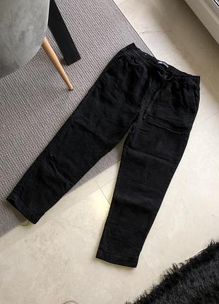 Щільні штани брюки прямі штаны прямые плотные хлопковые бавовняні