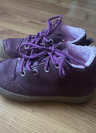 Ботинки детские кожаные для девочки vadolino 25 размер