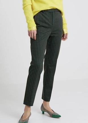 Штани брюки жіночі pinko темно зеленого кольору розмір xs-s