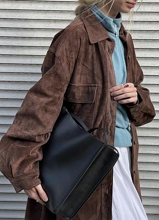 Сорочка з натуральної замші, вінтаж