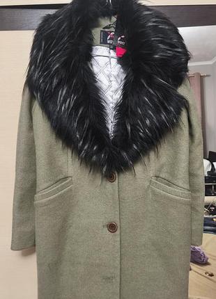 Пальто зимнее