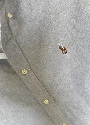 Сорочка сіра приталена polo