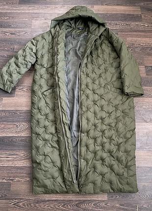 Пальто одеяло зимнее, женственное.