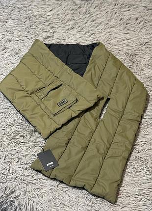 Новий фірмовий стьобаний дутий шарф pull&bear