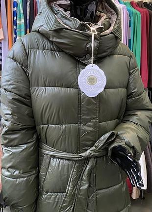 Пальто жіноче довге зима