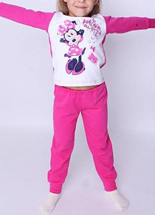 Детская пижама для девочки, р. 56 (92/98) код 2337