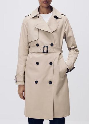 Тренч бежевий л