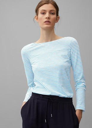 Фірмовий лонгслів в смужку marc o polo