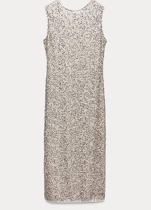 Розкішна, вечірня сукня zara з лімітованої колекції.