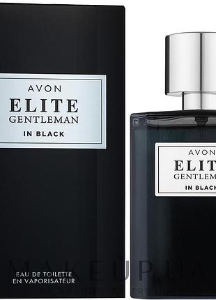 Туалетна вода avon elite gentleman in black 75 мл