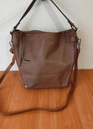 Next кожаная замшевая женская сумка