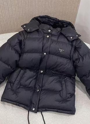 Куртка трансформери 2в1 з капюшоном жіноча sml