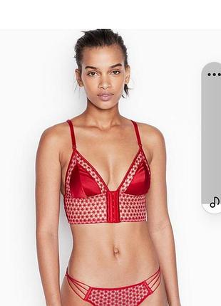 Бюст бралет  victoria's secret luxe р.л 80 бс 85 а