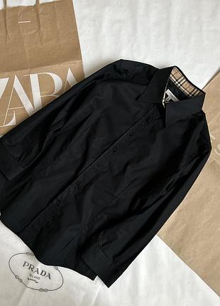 Базовая классическая рубашка burberry. оригинал.