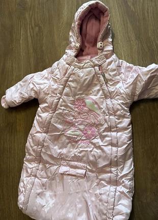 Продаю разом конверт 0-12 та комбез 68/74 стан супер зима