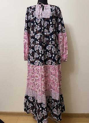 Жіноча довга сукня 8/36 розміру з котону marks&spencer