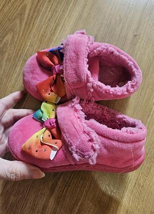 Теплые тапочки