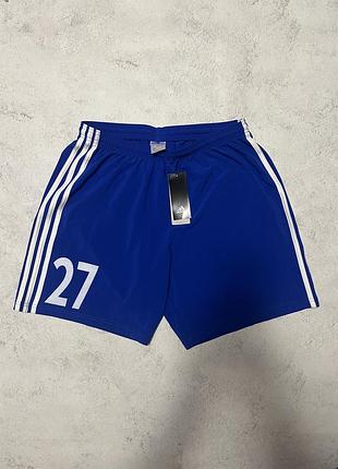 Чоловічі шорти adidas condivo18 у синьому кольорі