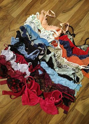 Лот набор комплект бюстгальтер лифчик