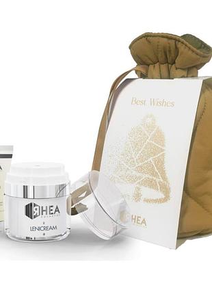 Rhea cosmetics leniset -набір для заспокоєння шкіри (lenicream soothing face cream (50 мл)+ termicwax (30 мл))