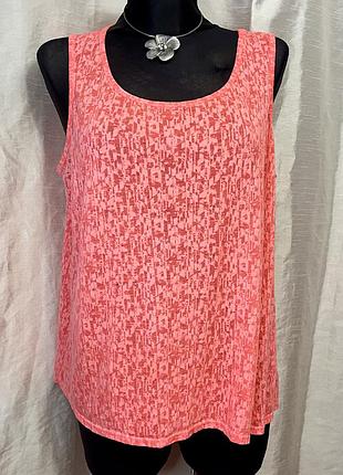 Яркая майка vintage большого размера