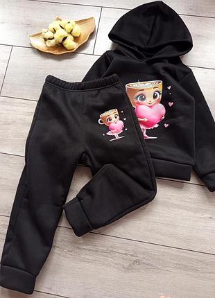 Костюм утепленный балерина капучина