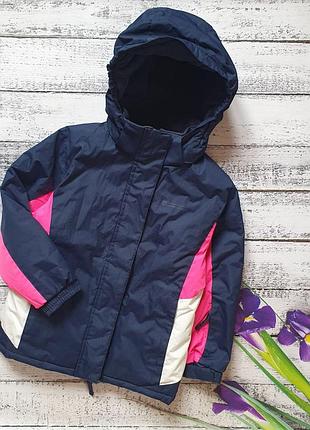 Термокуртка  mountain  warehouse зимова лижна на дівчинку 7_8років 128/134