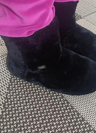 Тапочки комнатные меховые угги валянки biba
