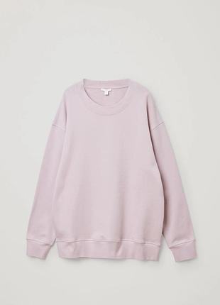 Оверсайз-толстовка реглан свитшот cos