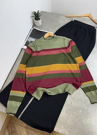 Лонгслив в полоску