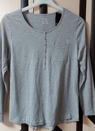 Піжамна трикотажна кофтинка розмір євро 44-46