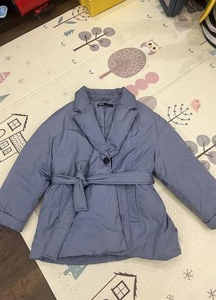 Пухова куртка zara xxl