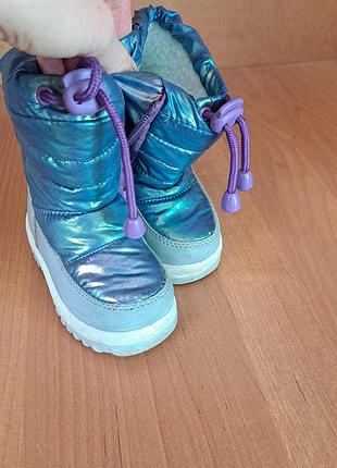 Сапожки ботинки для девочки 20 р