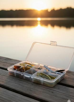 Хит продаж: набор силиконовых приманок и фурнитуры для спиннинга (40+20 элементов)