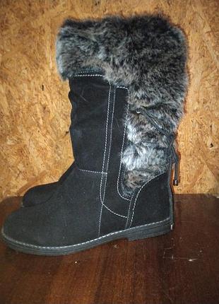 Сапоги на искусственном меху