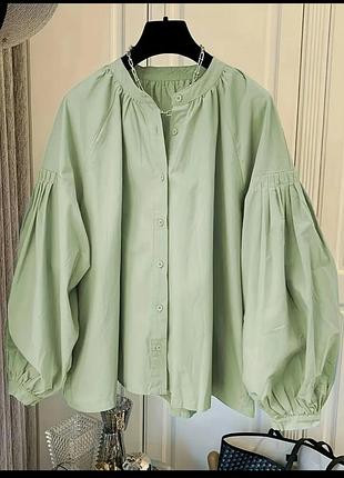 Блуза свободного кроя на рост 160 -165.см