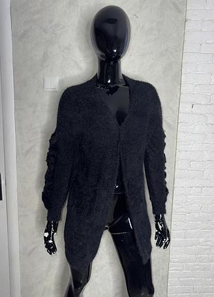 Волохатий кардиган під ангору tu