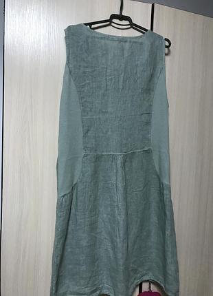 Лляне ніжне плаття 2