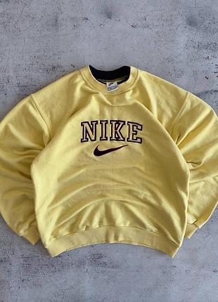 Винтажный свитшот nike размер s