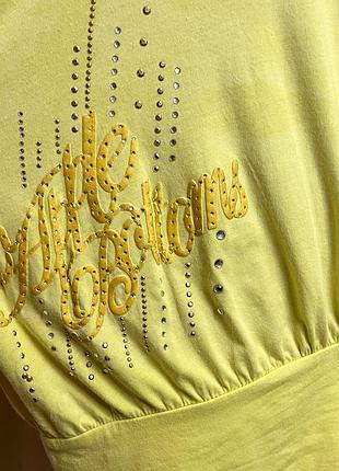 Винтажная футболка-топ на одно плечо apple bottoms vintage 2000s y2k