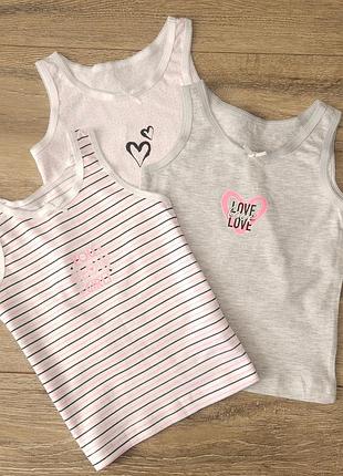 1,5-2(86-92), новые маечки примрак для девочки