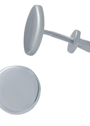 Серебряные серьги в стиле минимализм