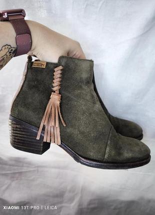 Черевики осінні весняні жіночі замша