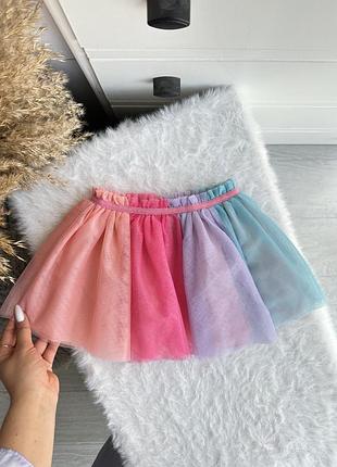 Яскрава спідниця з фатину