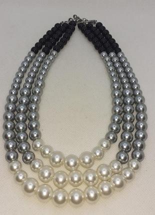 Бусы стекло бижутерия