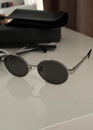 Очки saint sl 692/k 003 laurent black/silver