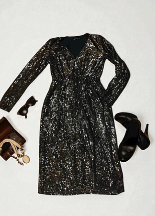 Блискуча новорічна сукня musthave